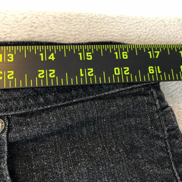 Riders By Lee Women's Jeans 22W Black Denim Mid Rise Skinny Classic Casual Y2K - Picture 4 of 16